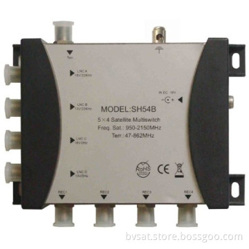 External Power Supply 5x4 Satellite Multiswitch 